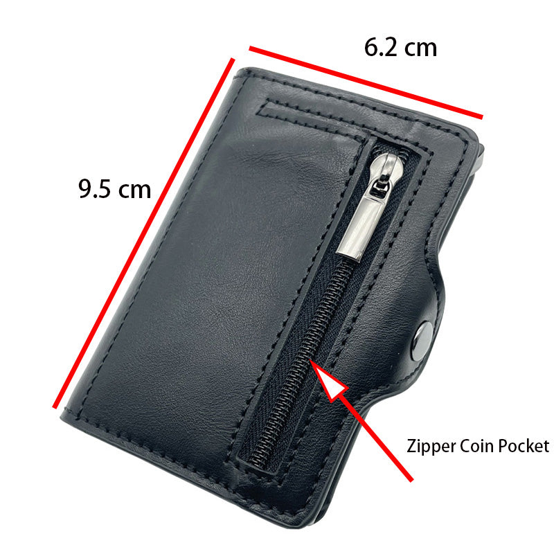 Slim Wallet with Airtag